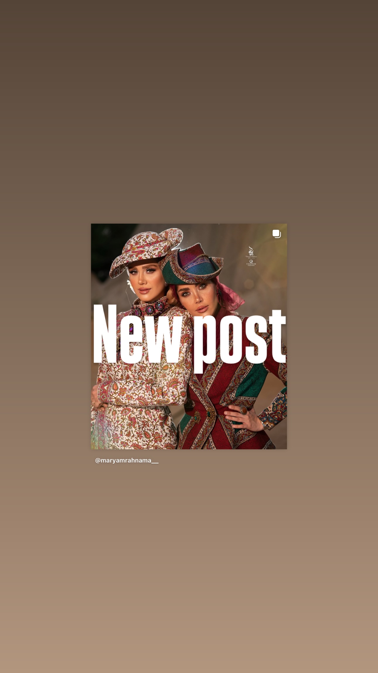  جدید ترین استوری اینستاگرام مریم رهنما