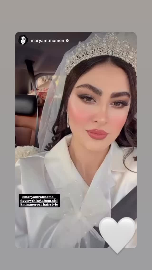  جدید ترین استوری اینستاگرام مریم رهنما