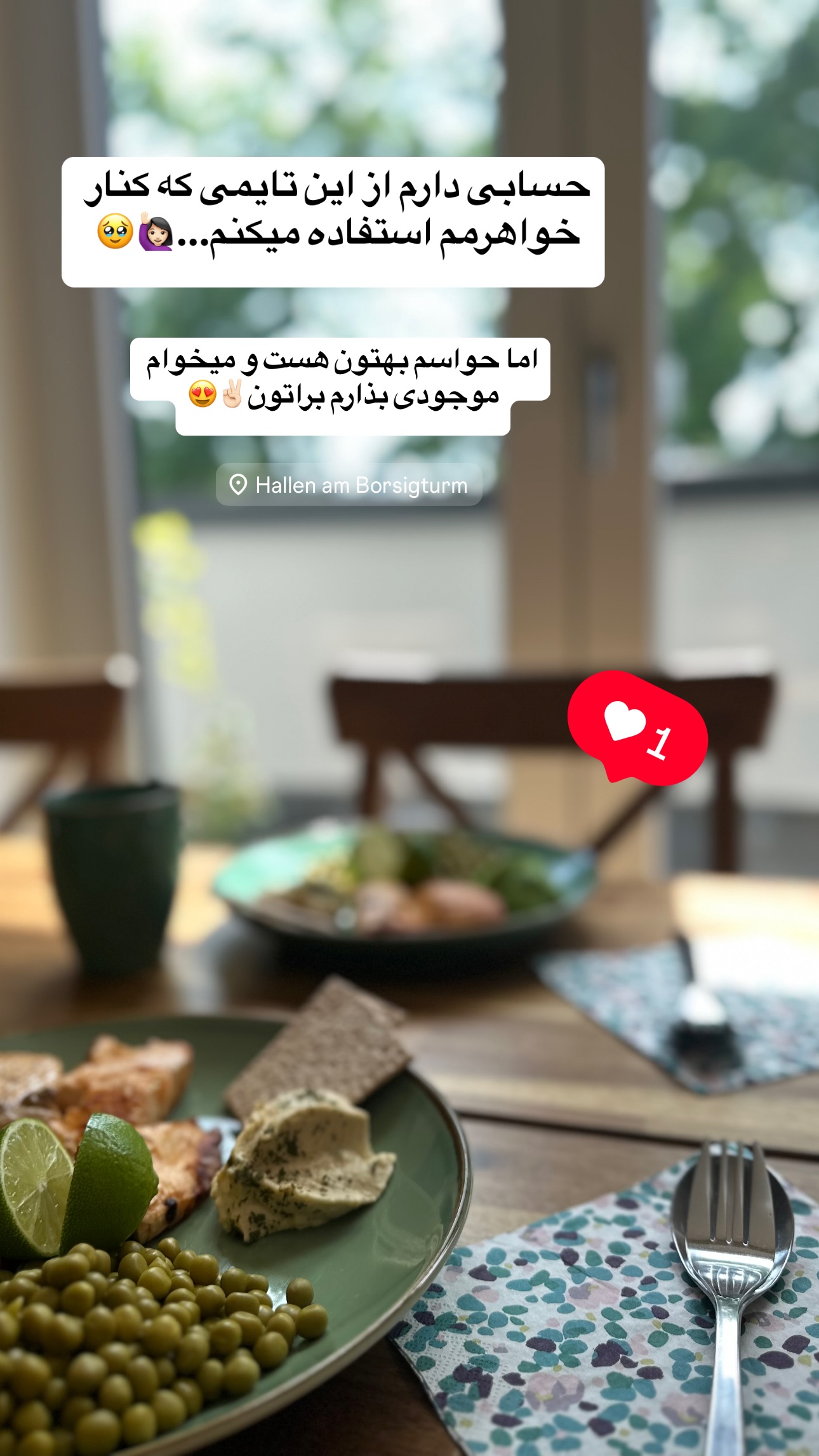  جدید ترین استوری اینستاگرام مریم صدر عبایا