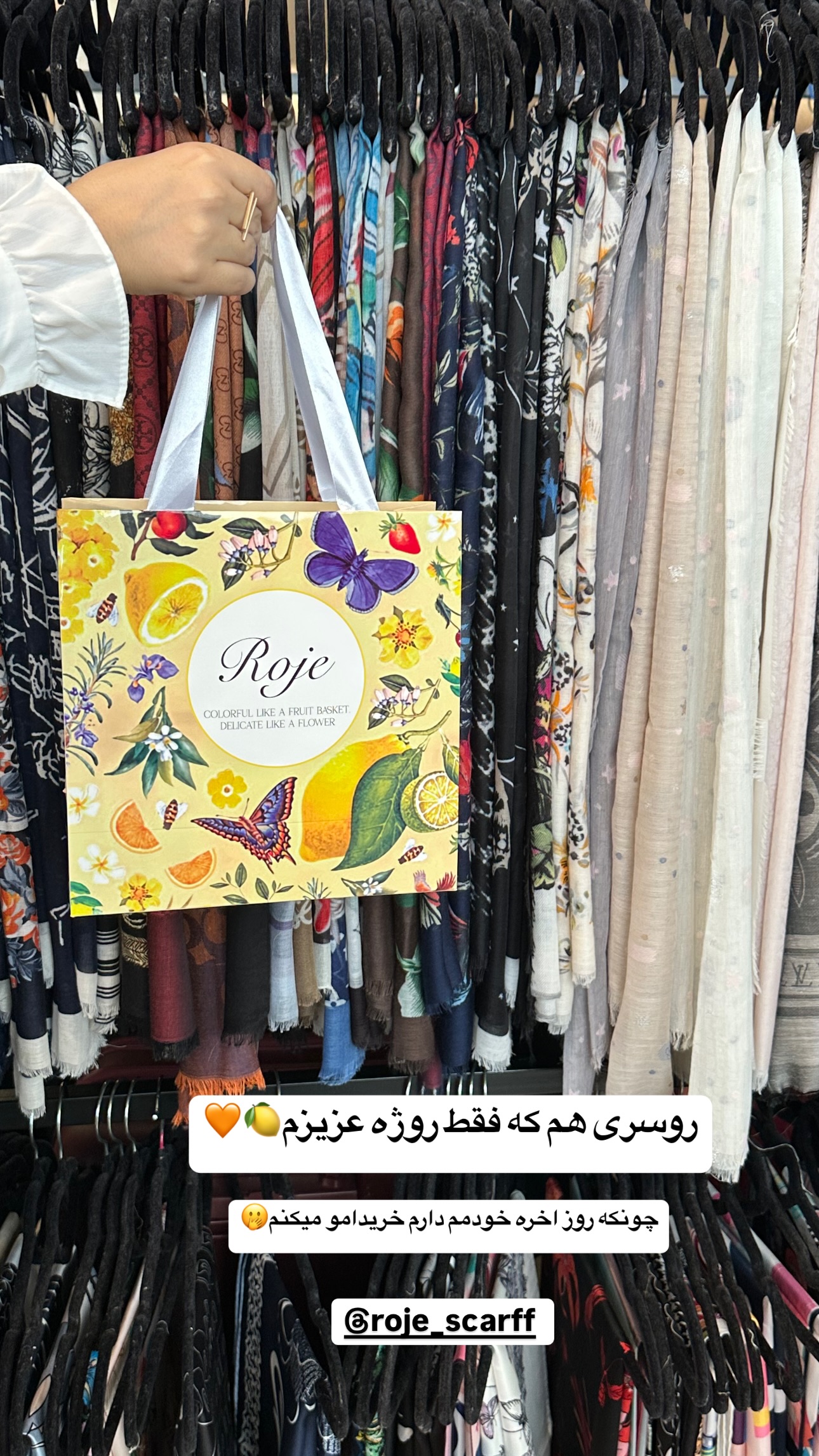  جدید ترین استوری اینستاگرام مریم صدر عبایا