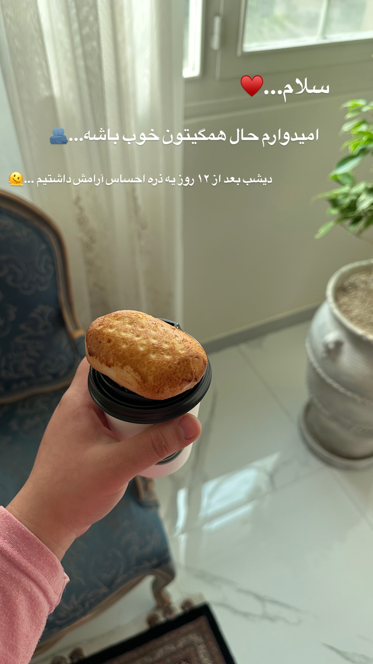  جدید ترین استوری اینستاگرام مریم صدر عبایا