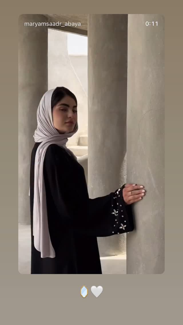  جدید ترین استوری اینستاگرام مریم صدر عبایا