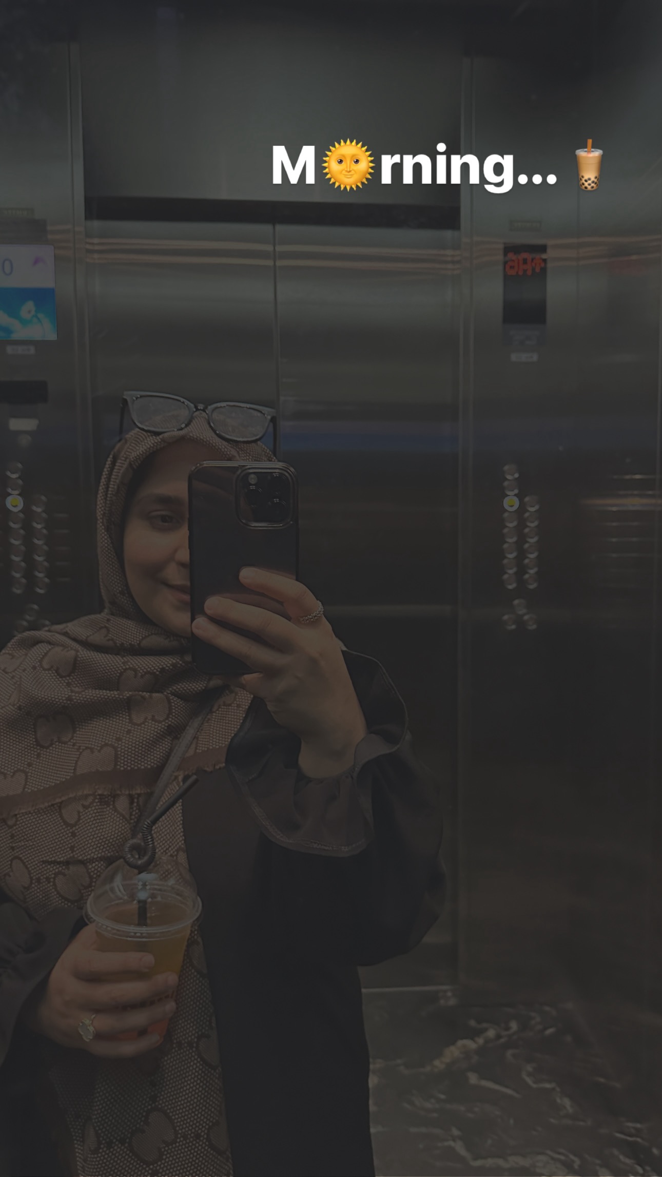  جدید ترین استوری اینستاگرام مریم صدر عبایا