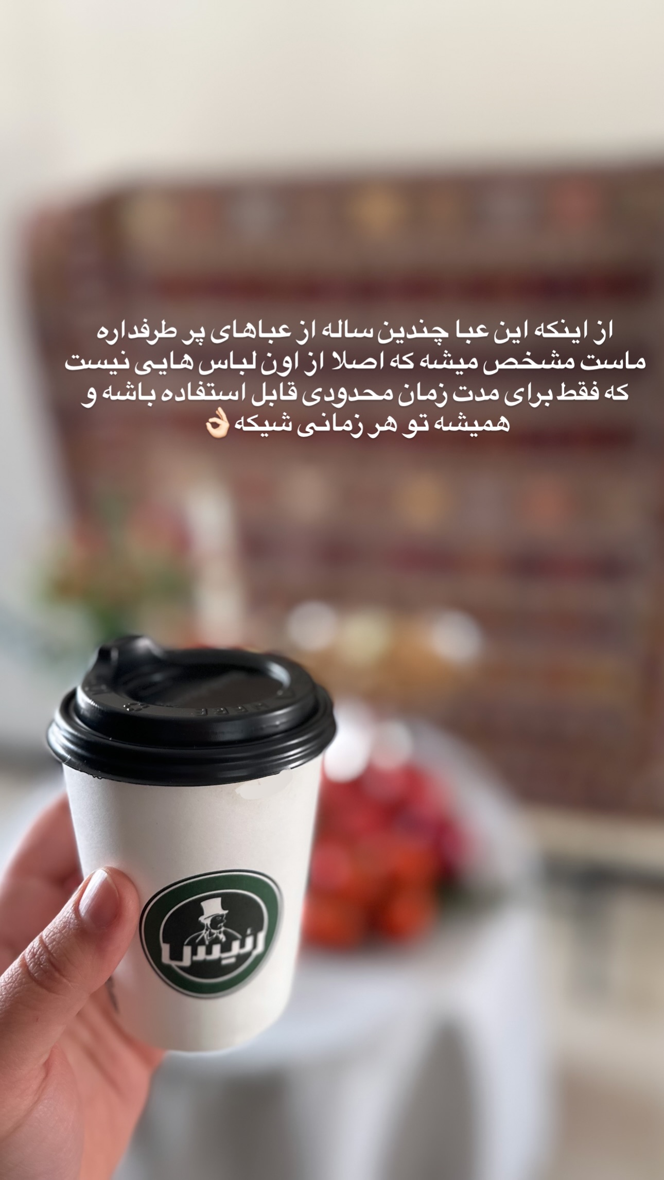  جدید ترین استوری اینستاگرام مریم صدر عبایا