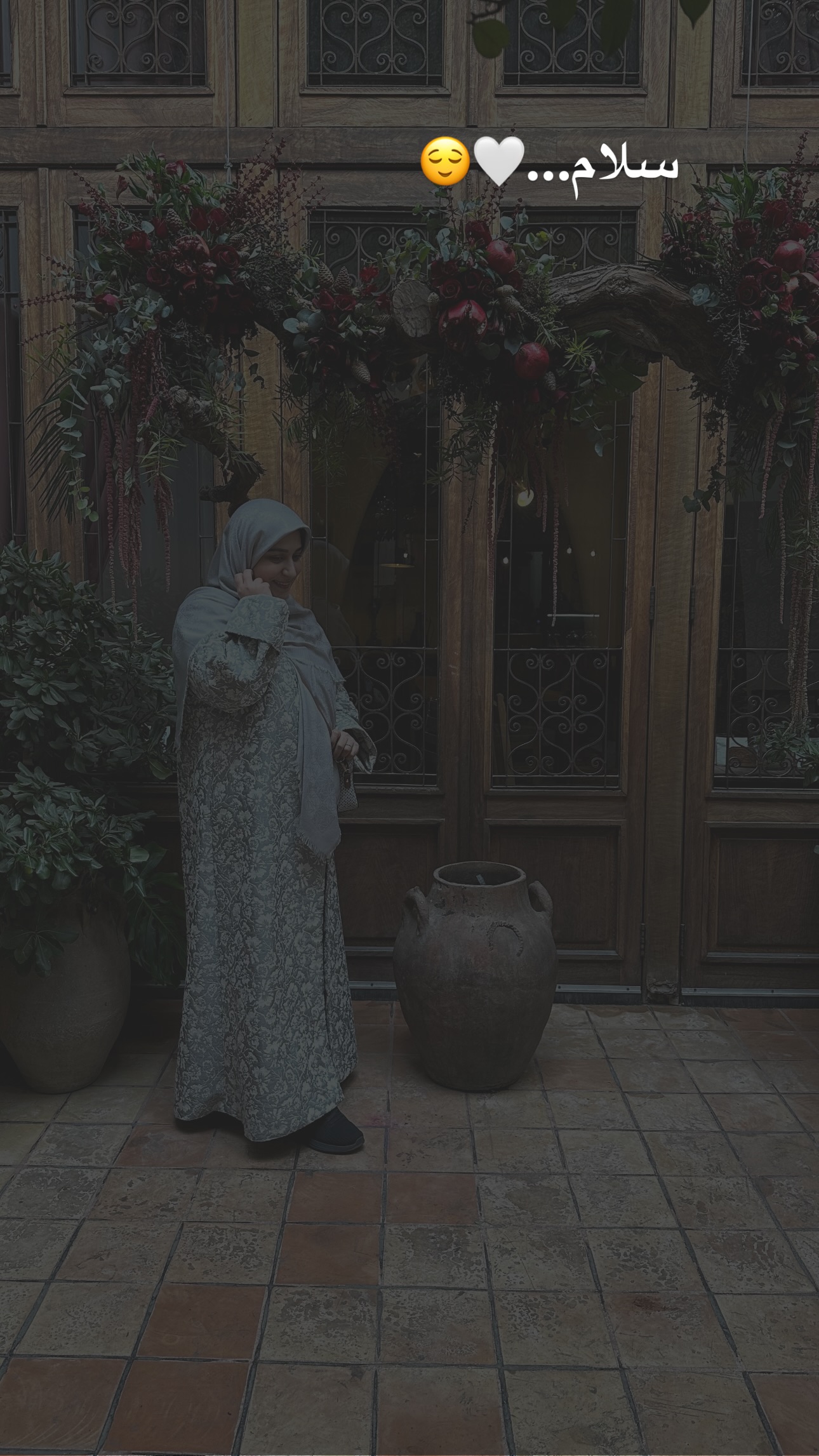  جدید ترین استوری اینستاگرام مریم صدر عبایا