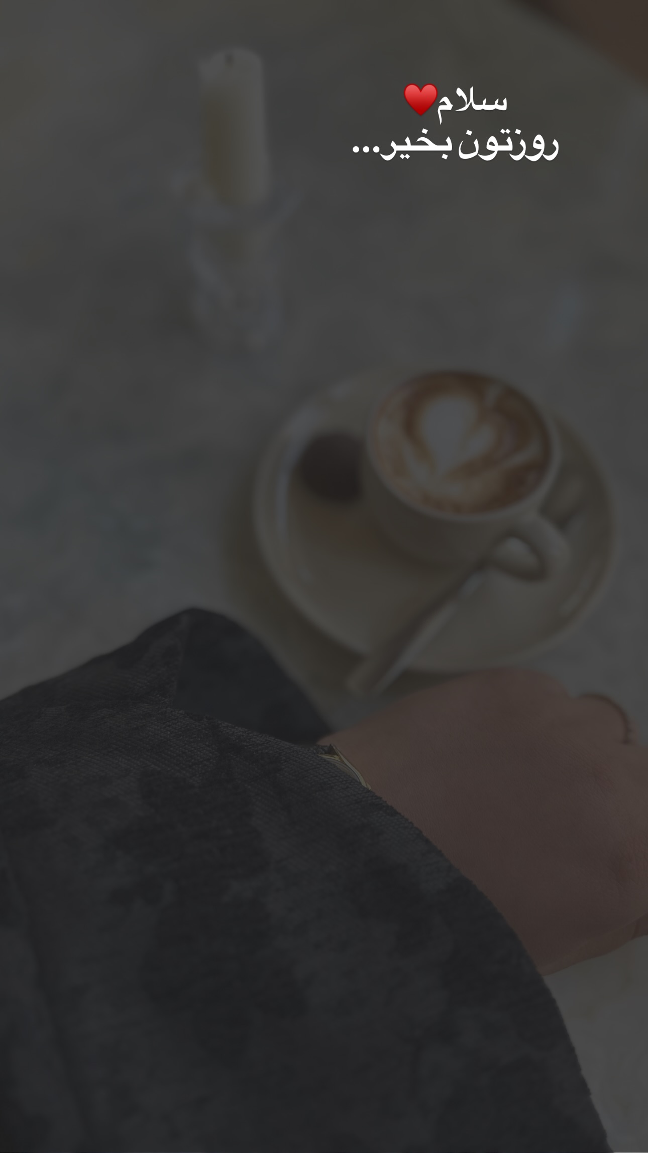  جدید ترین استوری اینستاگرام مریم صدر عبایا