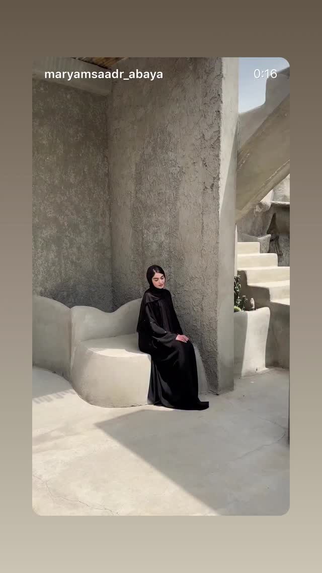  جدید ترین استوری اینستاگرام مریم صدر عبایا