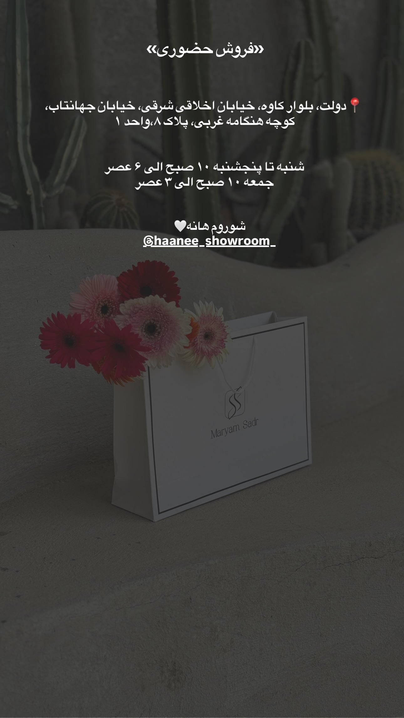  جدید ترین استوری اینستاگرام مریم صدر عبایا