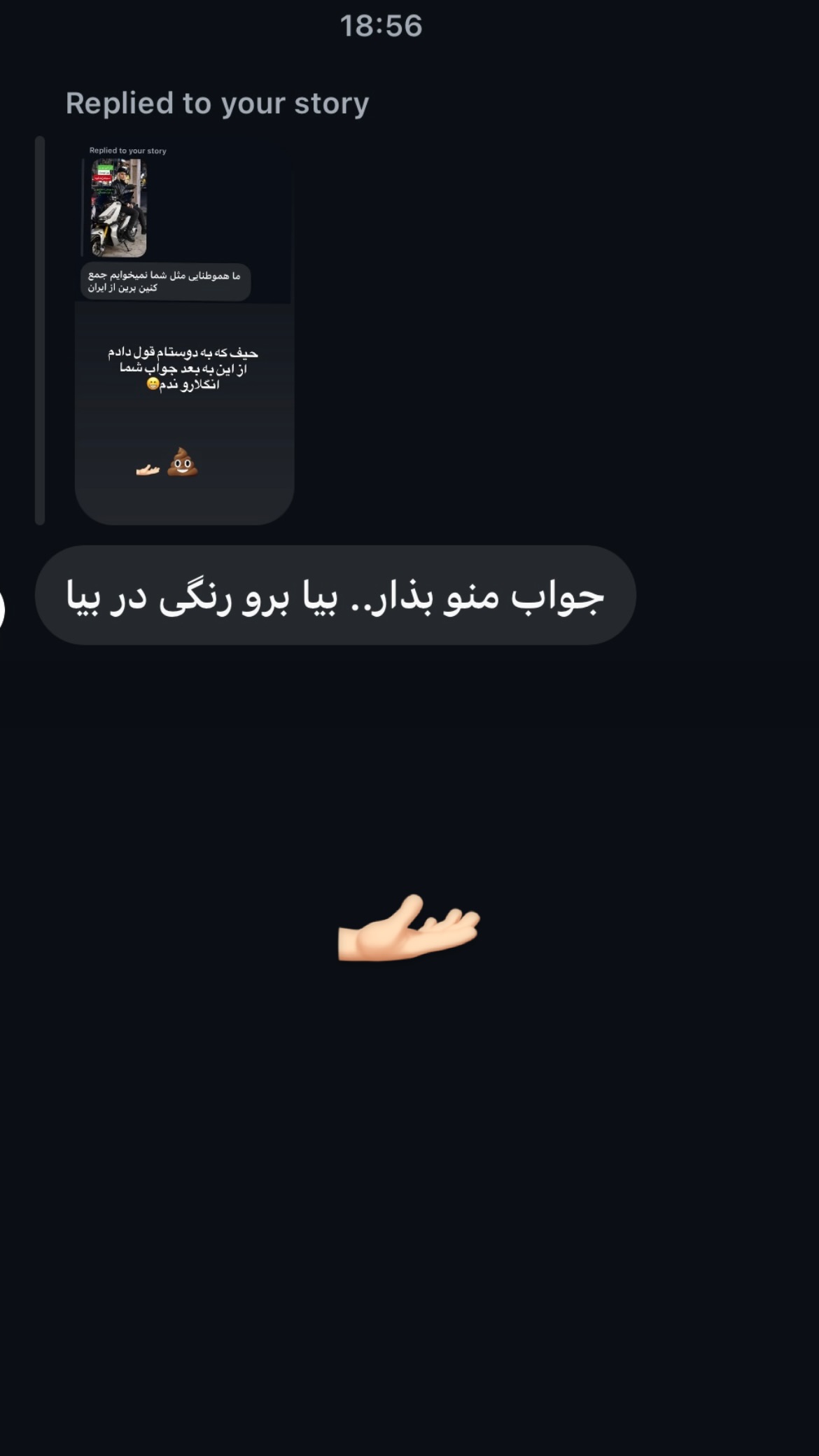 جدید ترین استوری اینستاگرام مریم احمدی پور