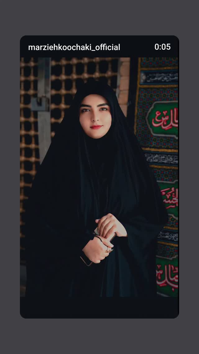  جدید ترین استوری اینستاگرام مرضیه کوچکی