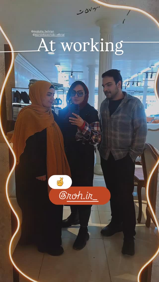  جدید ترین استوری اینستاگرام مرضیه کوچکی