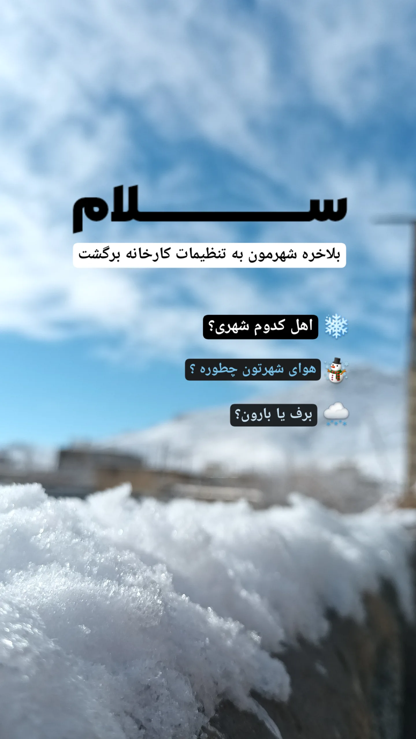  جدید ترین استوری اینستاگرام مرضیه کوچکی