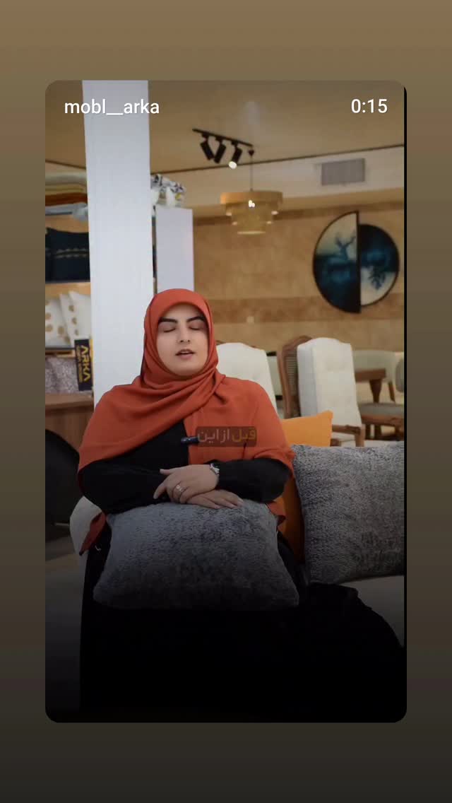 جدید ترین استوری اینستاگرام مرضیه کوچکی