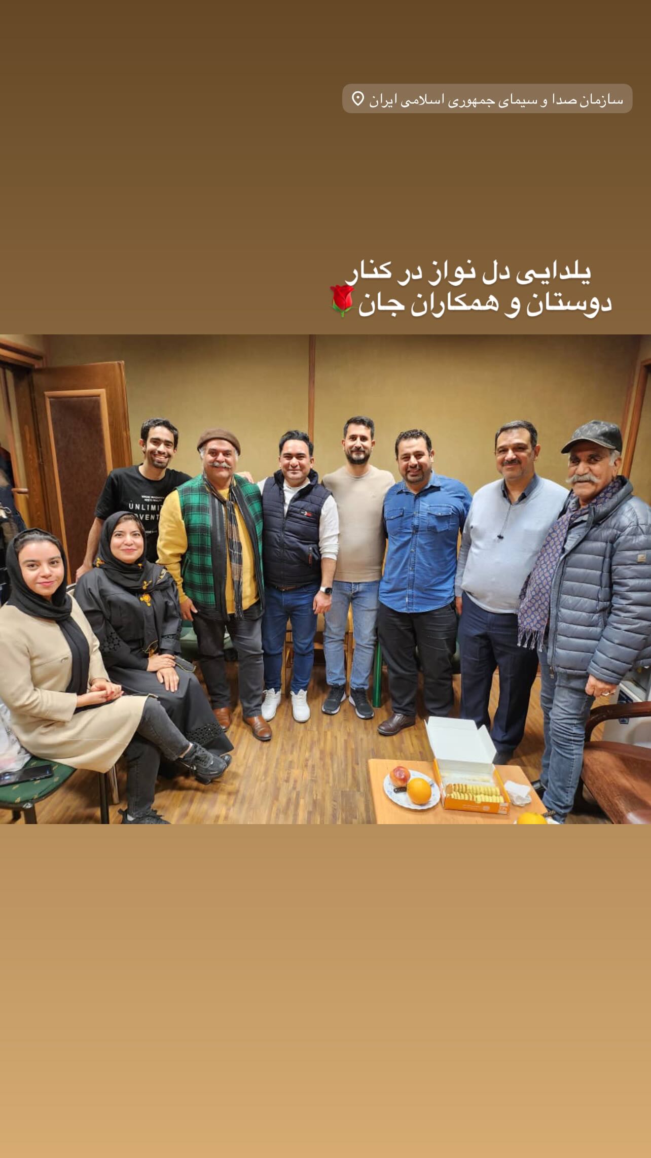  جدید ترین استوری اینستاگرام ماشاالله وروایی