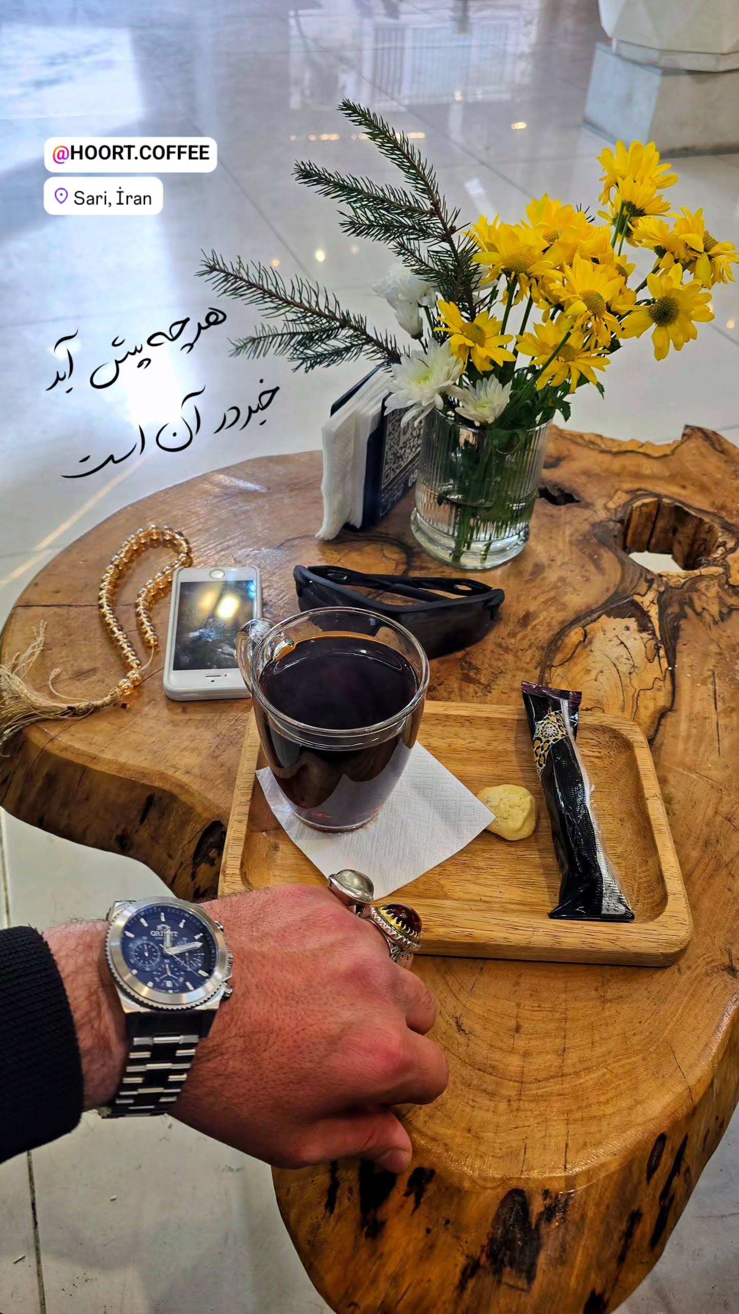 جدید ترین استوری اینستاگرام مسیح کواکبیان
