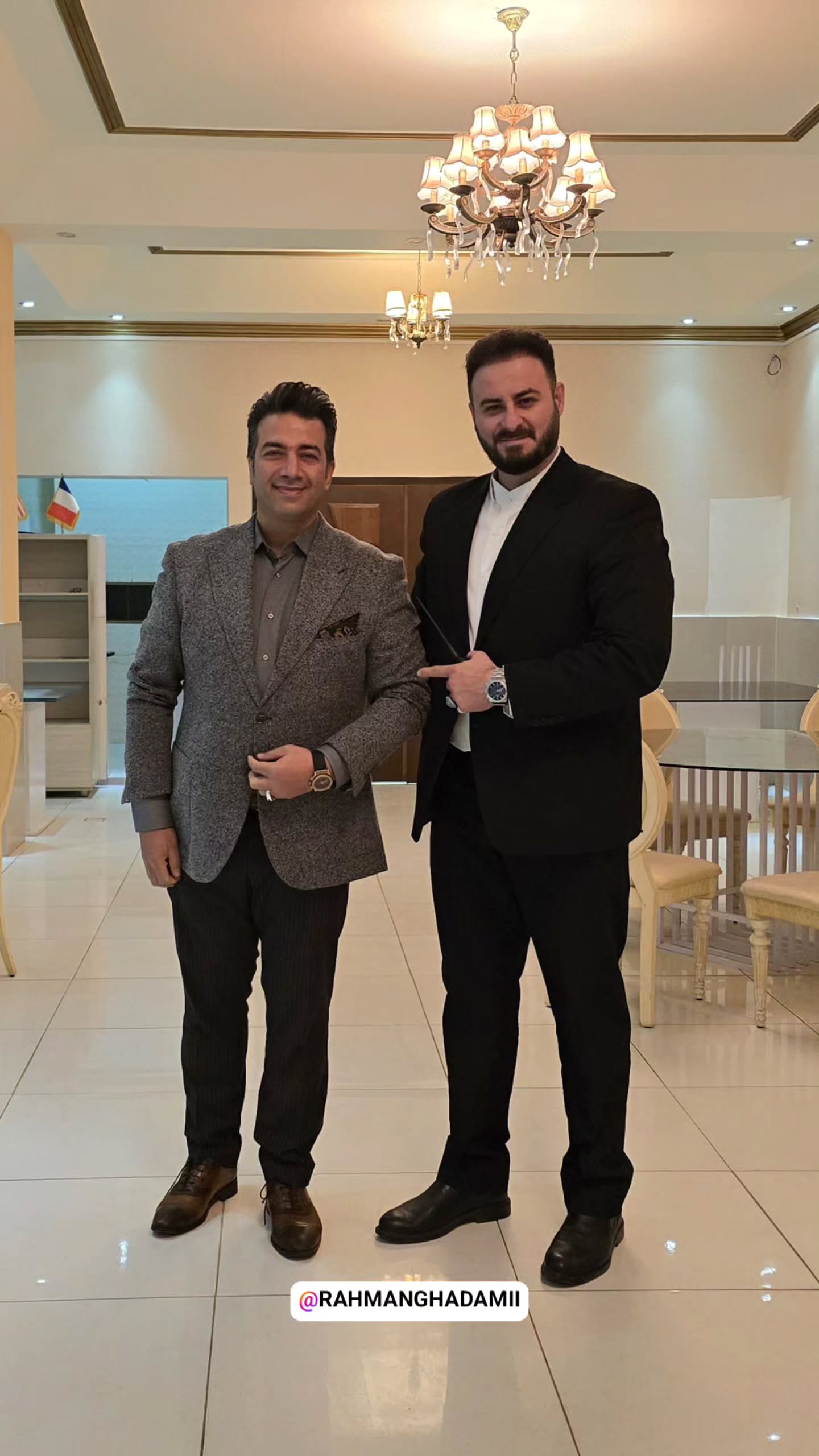  جدید ترین استوری اینستاگرام مسیح کواکبیان