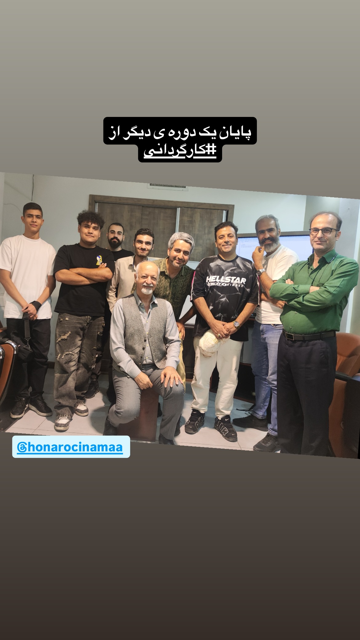  جدید ترین استوری اینستاگرام مسعود آب پرور