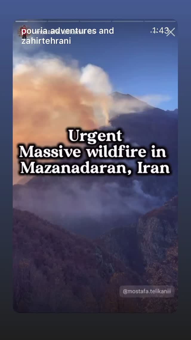  جدید ترین استوری اینستاگرام مسعود آب پرور