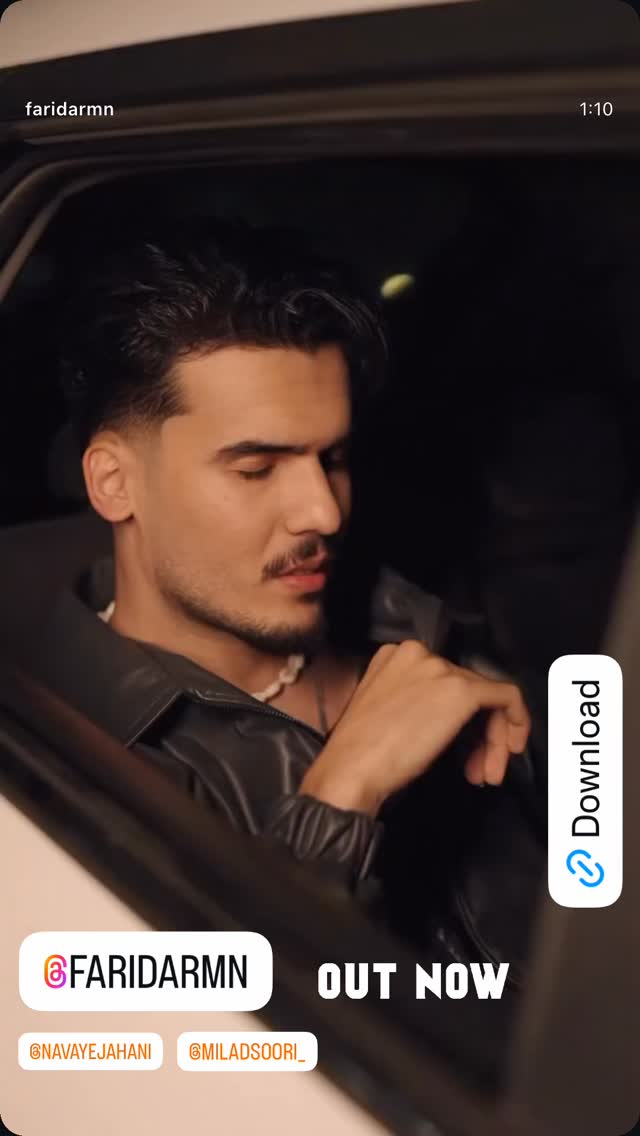  جدید ترین استوری اینستاگرام مسعود جهانی