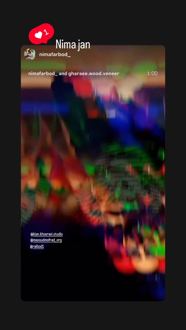  جدید ترین استوری اینستاگرام مسعود مفرد