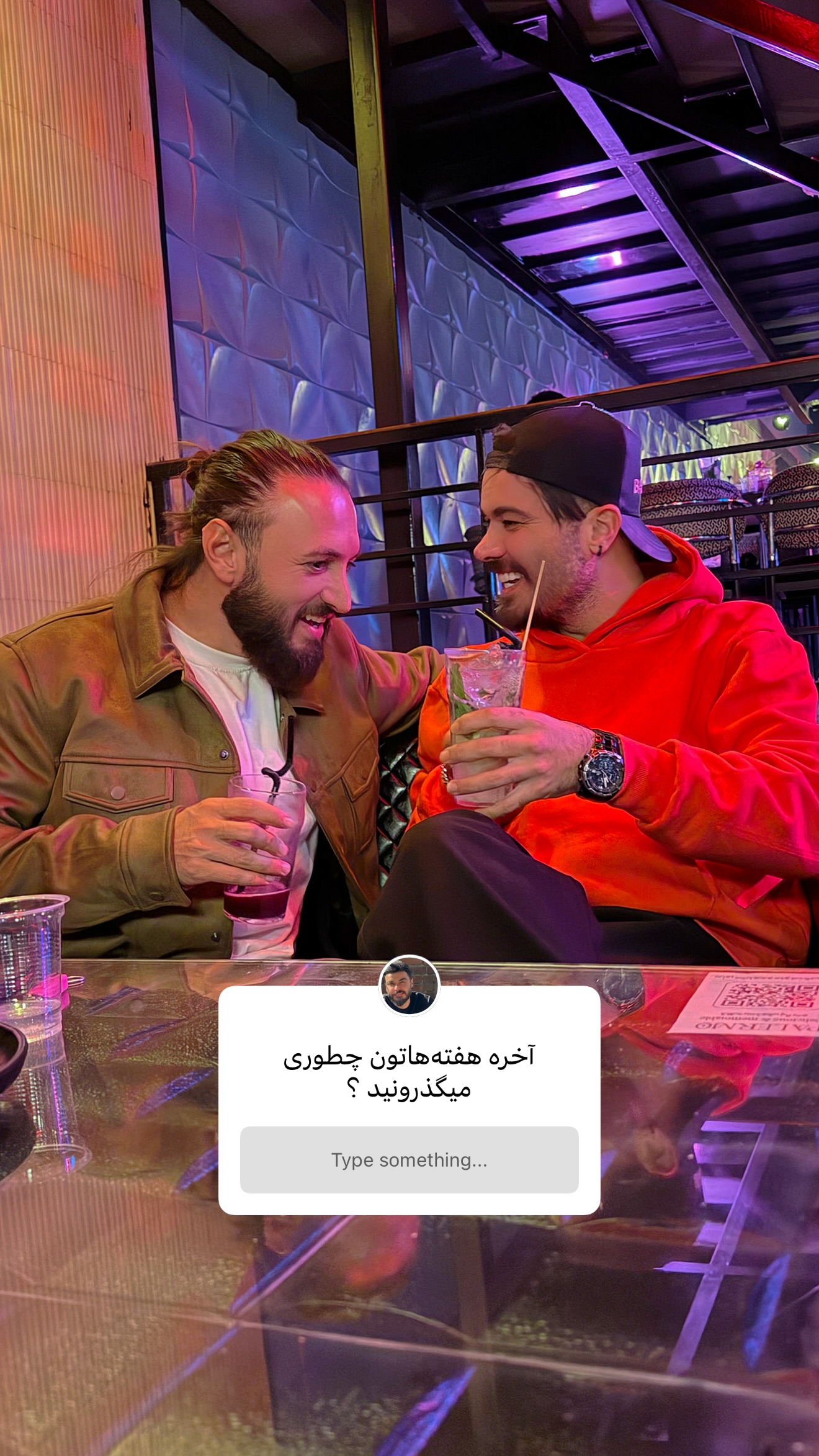  جدید ترین استوری اینستاگرام مسعود مفرد