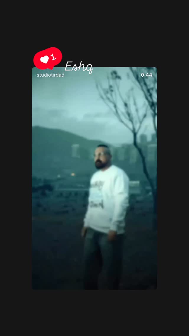  جدید ترین استوری اینستاگرام مسعود مفرد