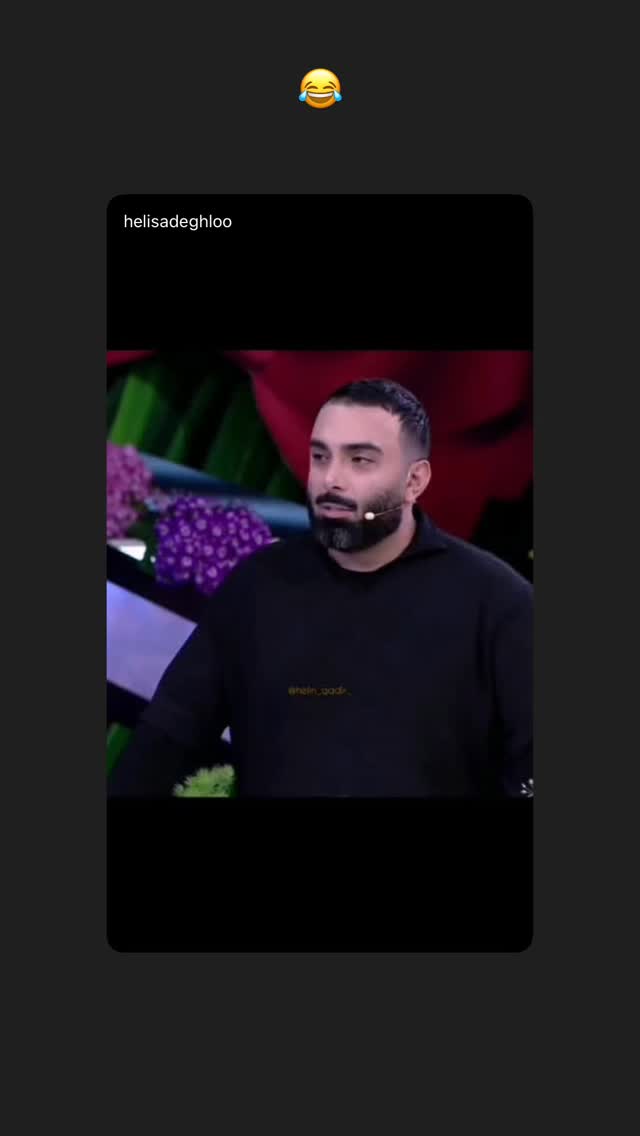 جدید ترین استوری اینستاگرام مسعود صادق لو