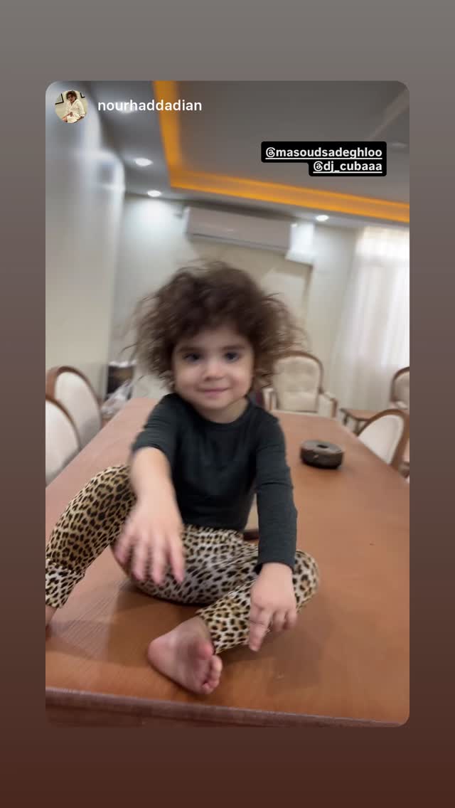  جدید ترین استوری اینستاگرام مسعود صادق لو