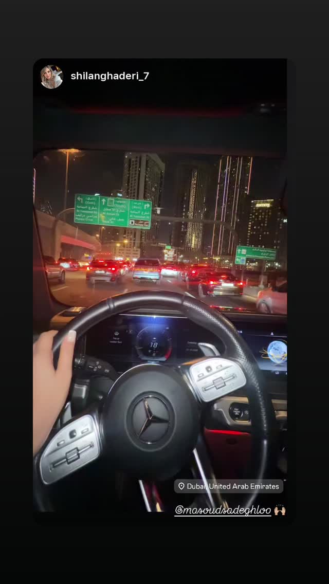  جدید ترین استوری اینستاگرام مسعود صادق لو