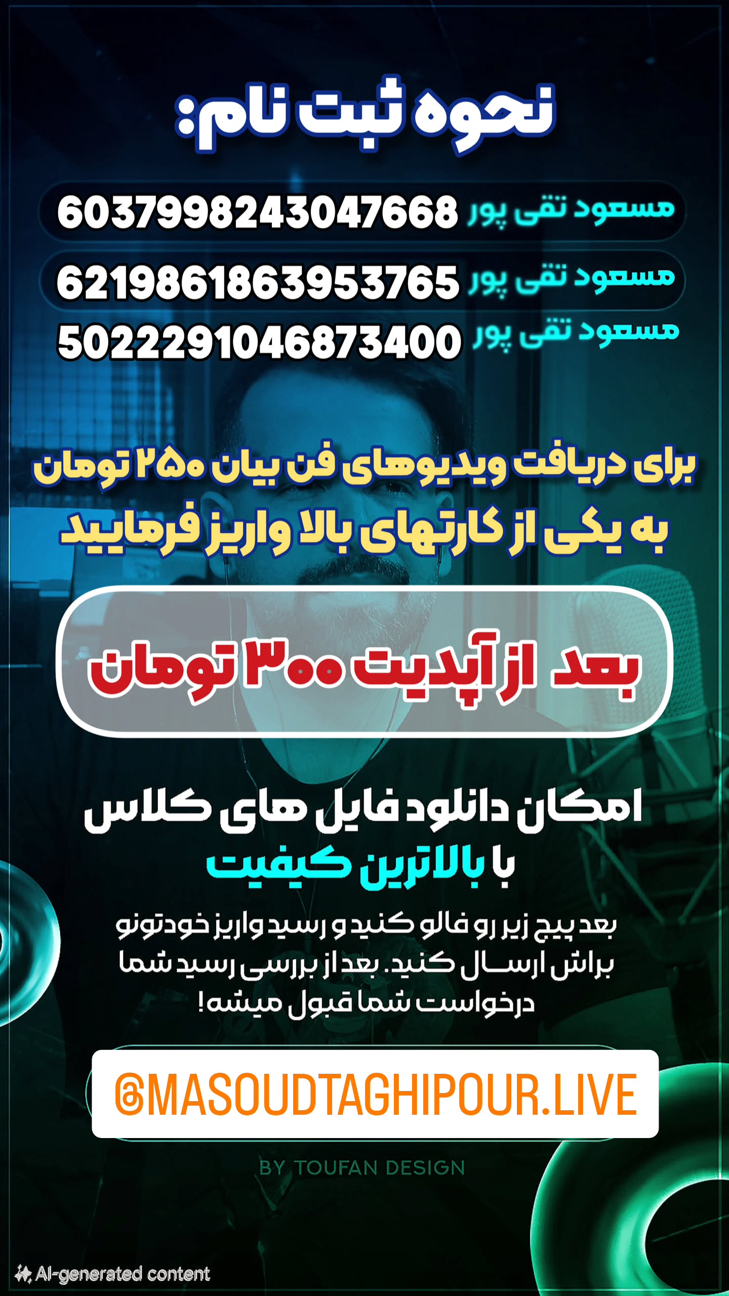  جدید ترین استوری اینستاگرام مسعود تقی پور