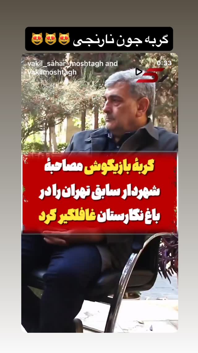  جدید ترین استوری اینستاگرام معصومه كريمى
