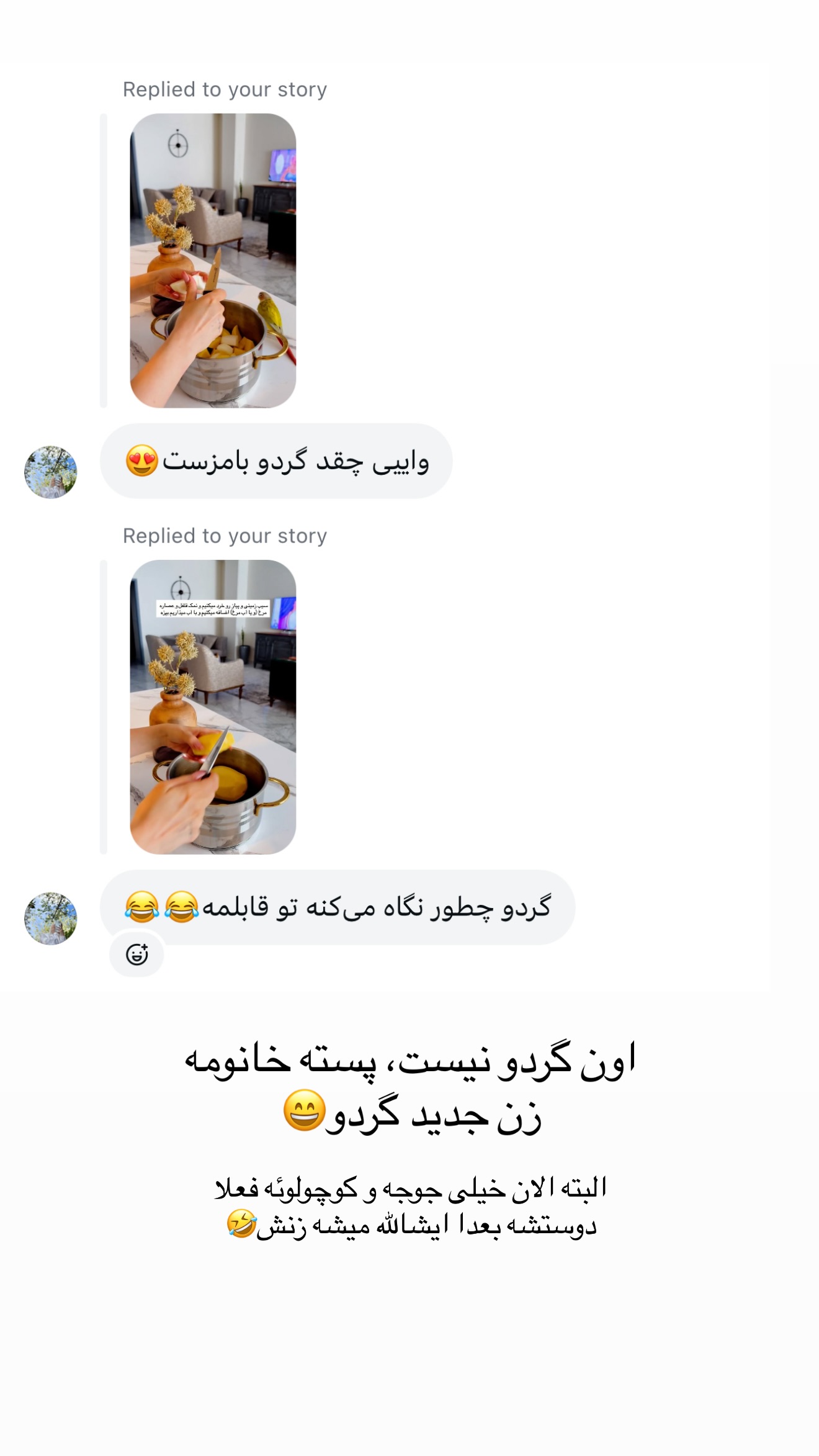  جدید ترین استوری اینستاگرام مائده