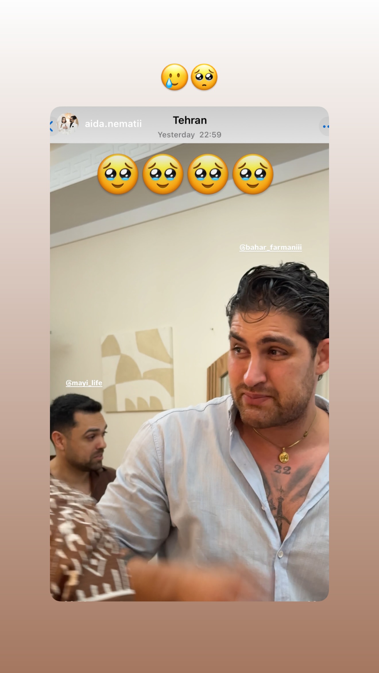  جدید ترین استوری اینستاگرام مائده