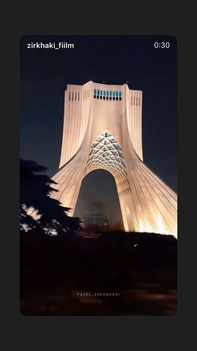  جدید ترین استوری اینستاگرام مهدی بدرلو