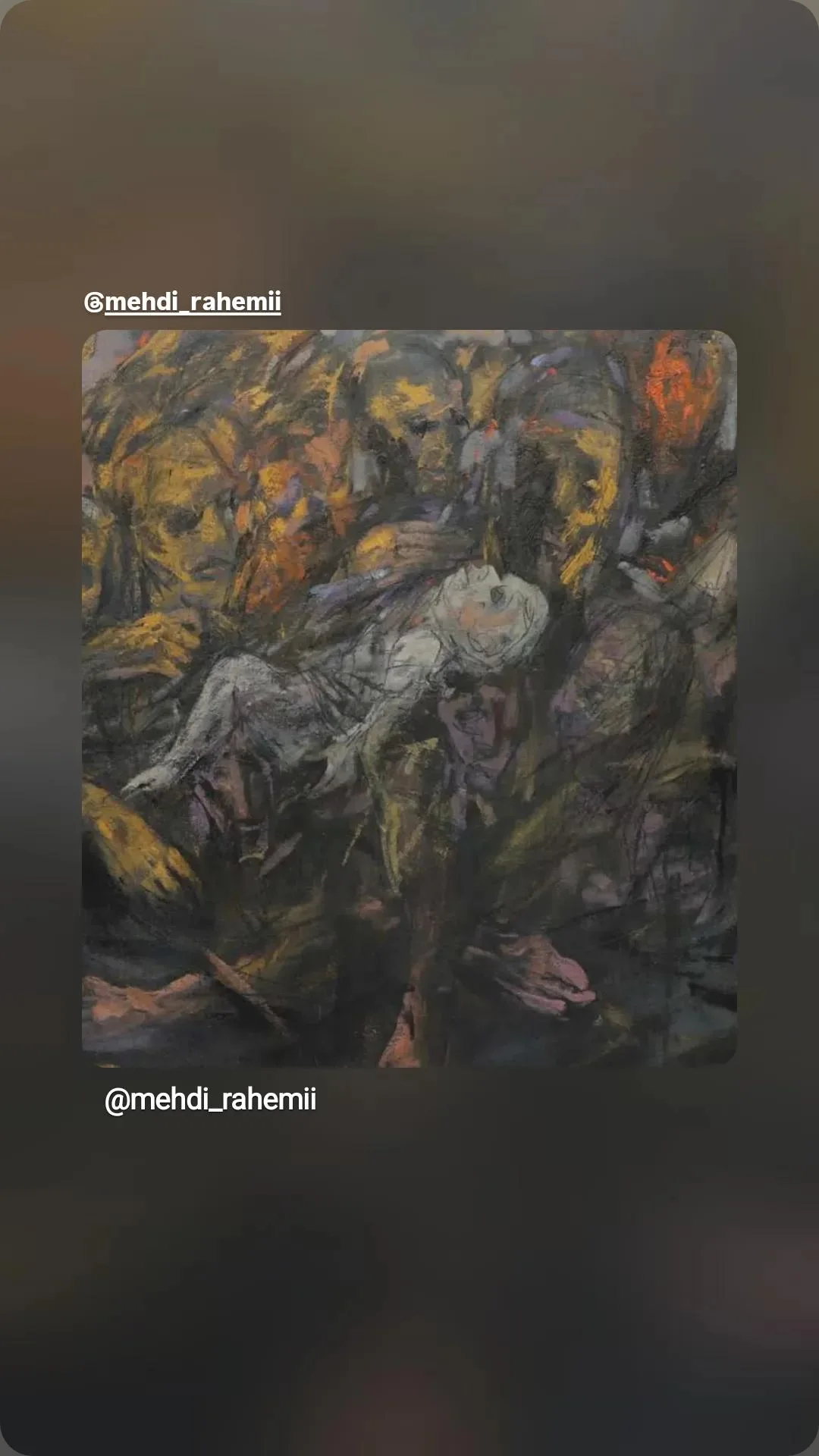  جدید ترین استوری اینستاگرام مهدی راحمی