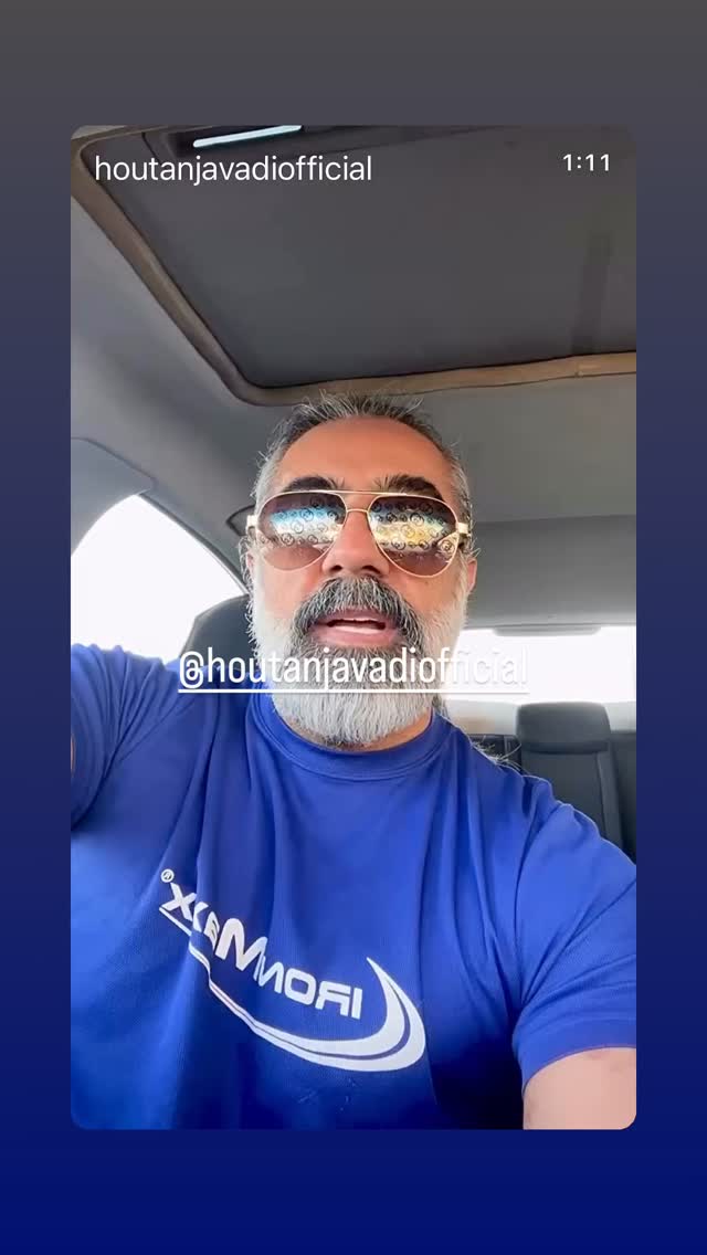  جدید ترین استوری اینستاگرام مهدی مقدم