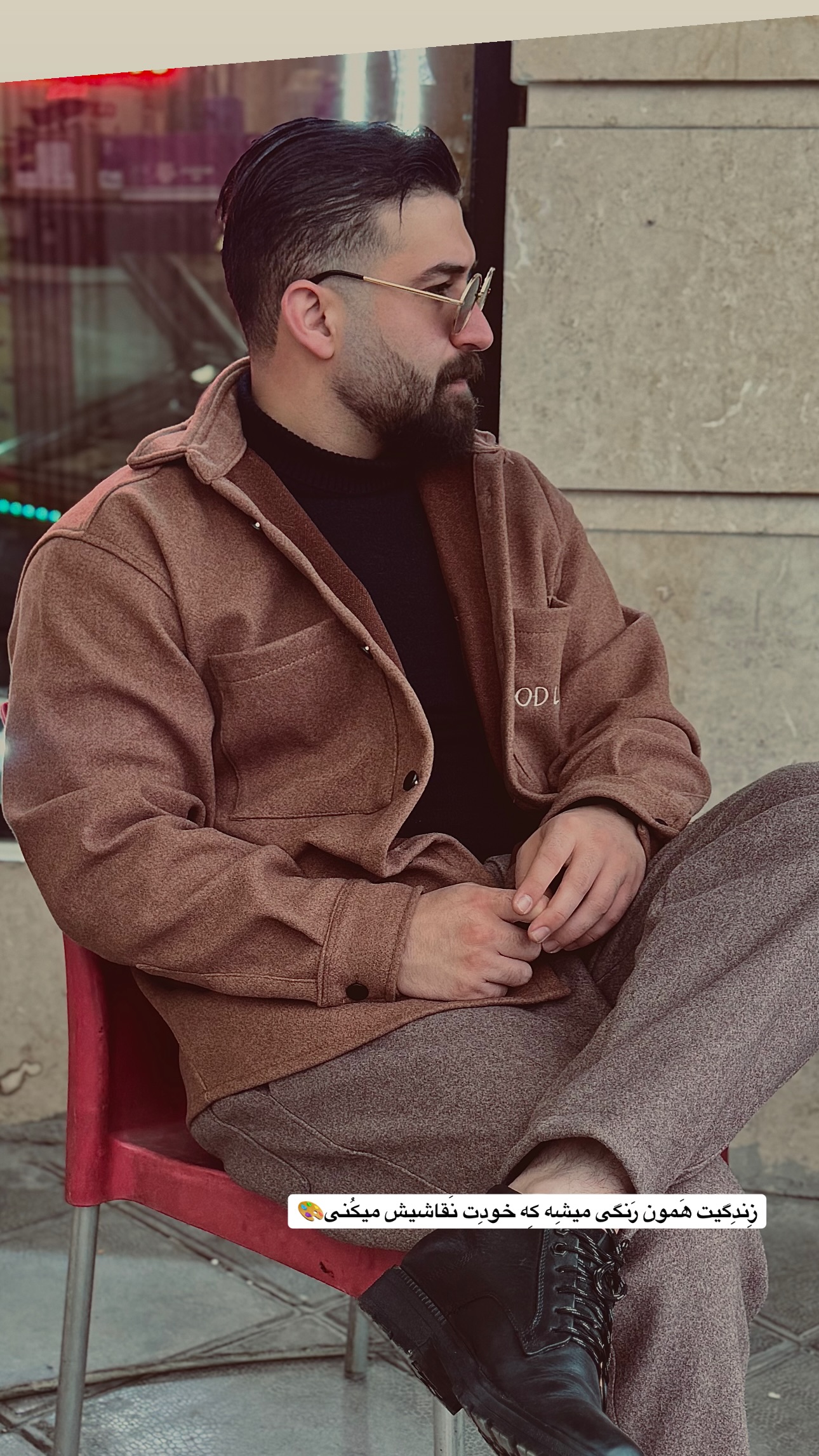  جدید ترین استوری اینستاگرام مهدی سیفی