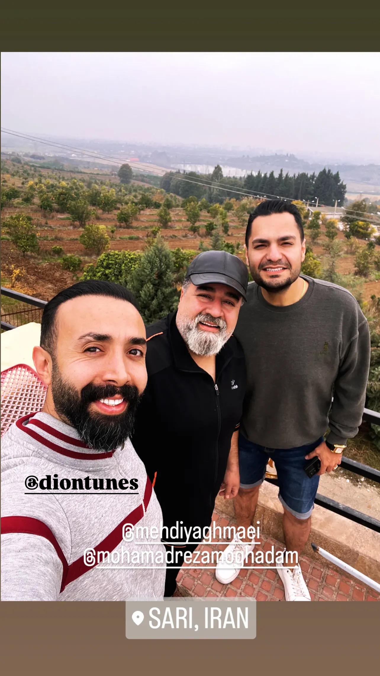  جدید ترین استوری اینستاگرام مهدی یغمایی