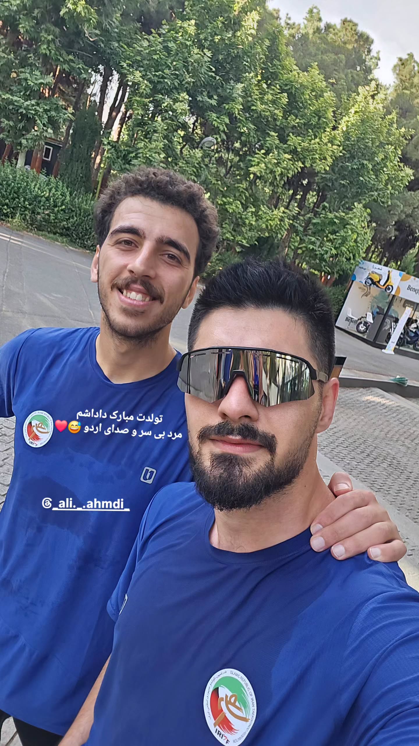  جدید ترین استوری اینستاگرام مهران برخورداری