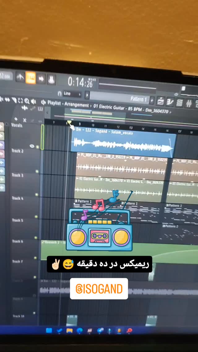  جدید ترین استوری اینستاگرام مهران عباسی