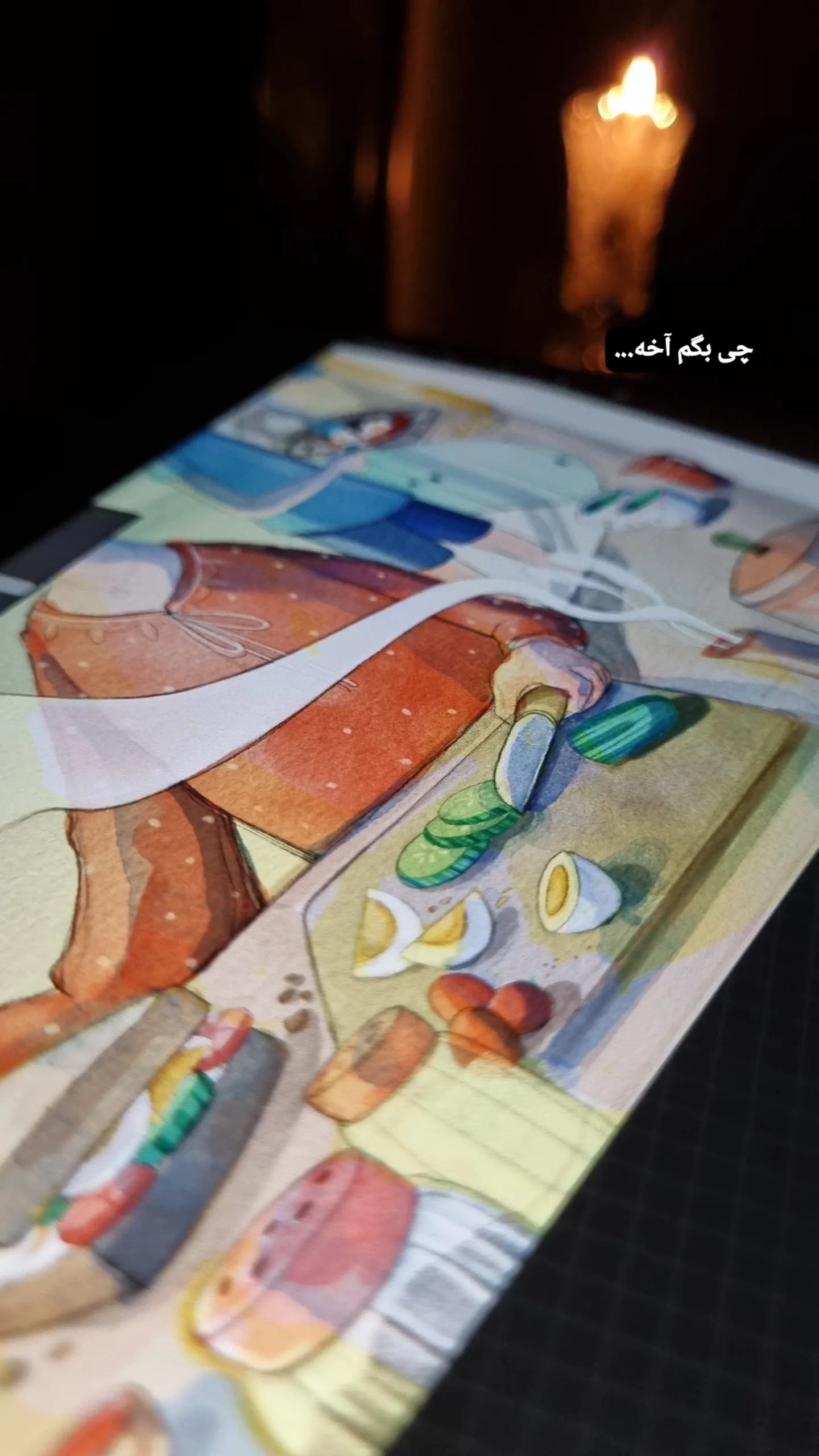  جدید ترین استوری اینستاگرام مهرانه جندقی