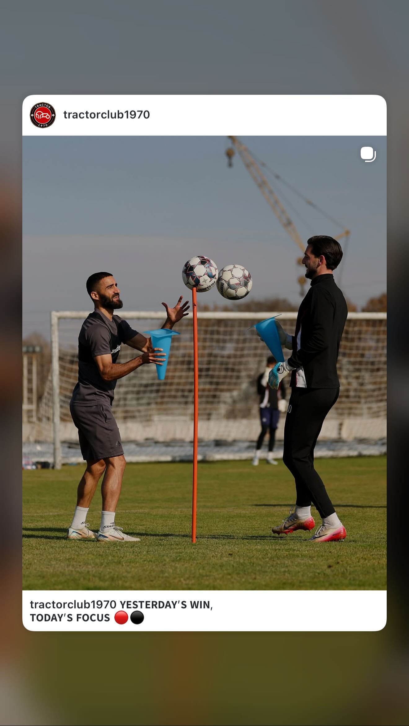  جدید ترین استوری اینستاگرام مهرداد محمدی