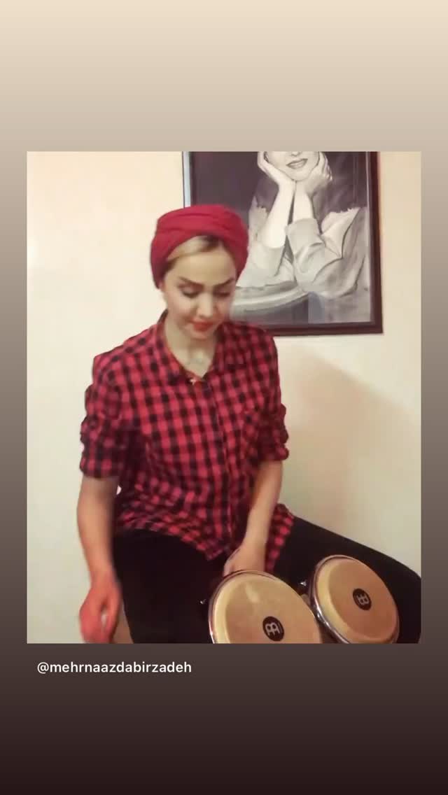  جدید ترین استوری اینستاگرام مهرناز دبیز زاده