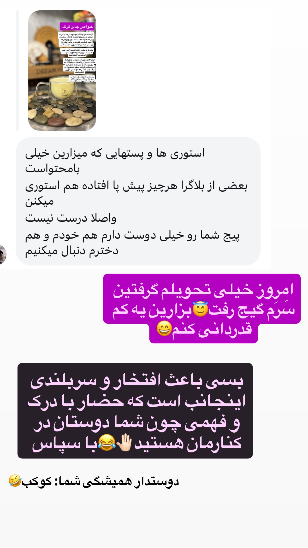  جدید ترین استوری اینستاگرام مهرسا سامی