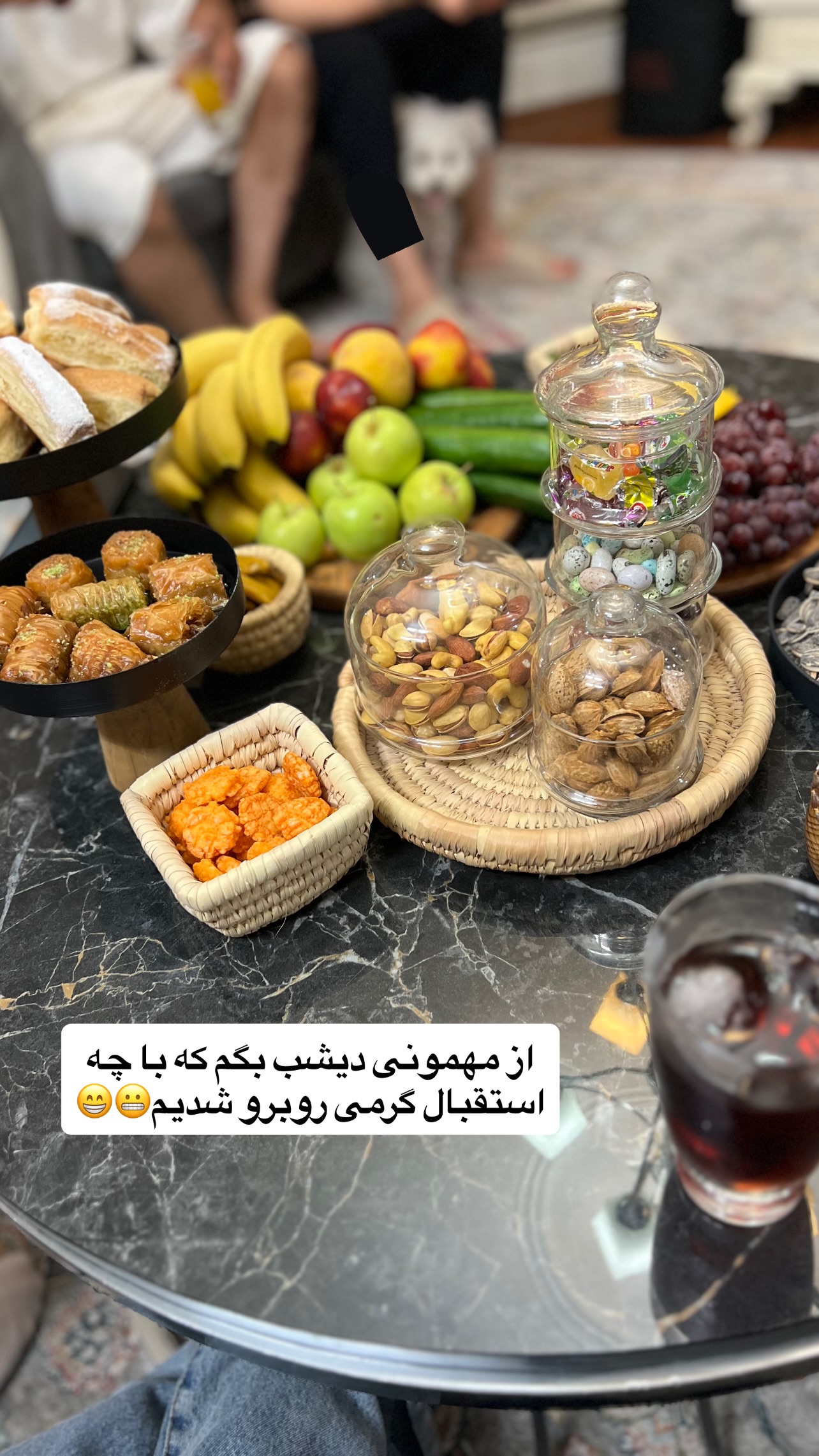  جدید ترین استوری اینستاگرام مهرسا سامی