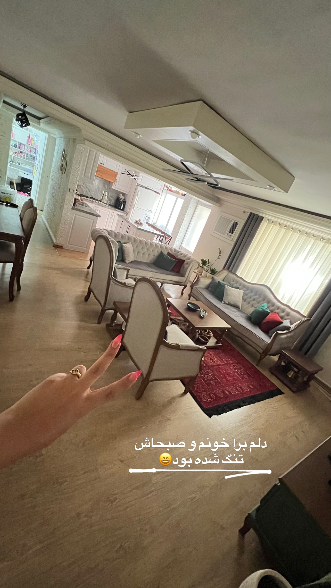  جدید ترین استوری اینستاگرام مهرسا سامی