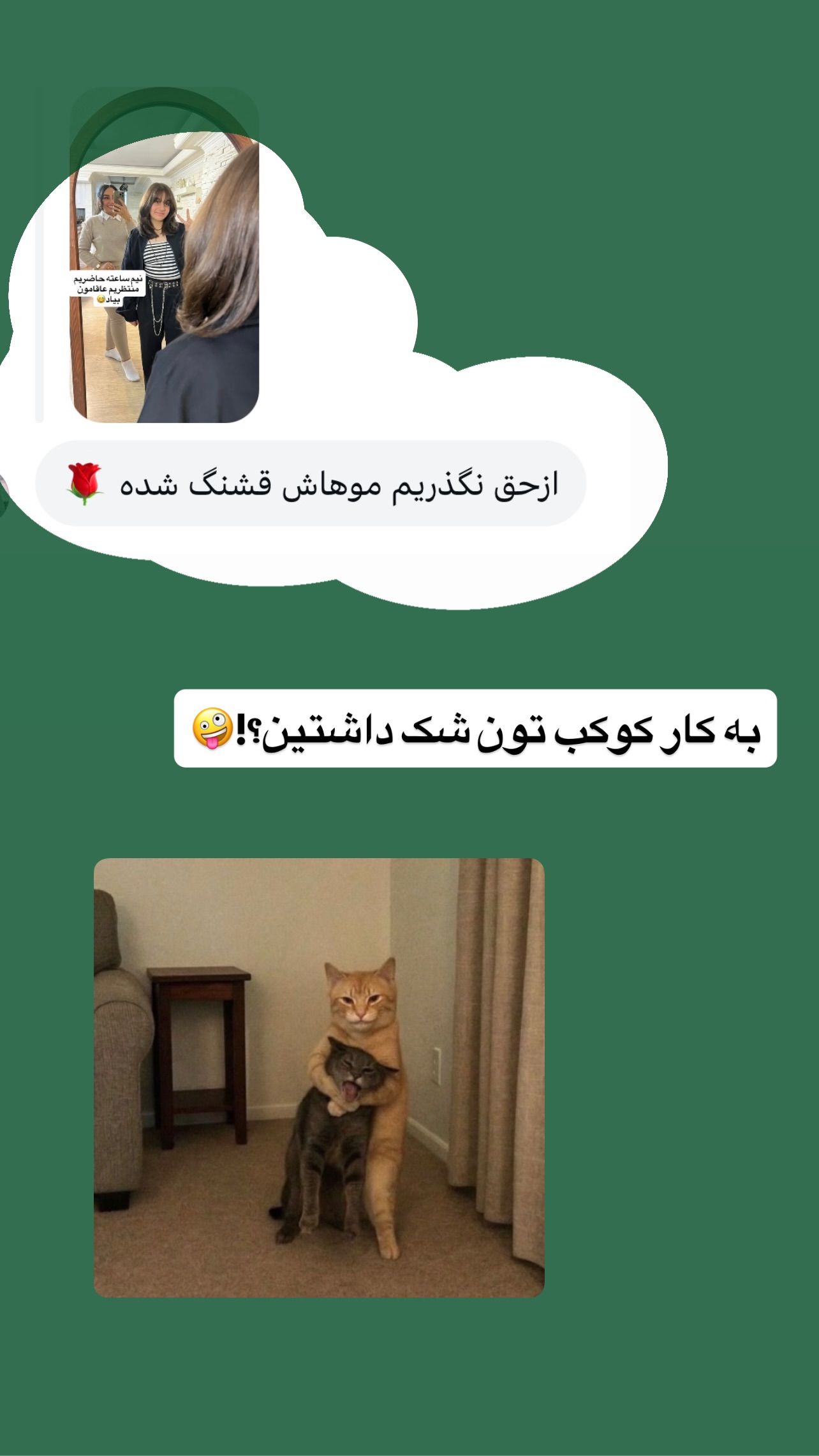 جدید ترین استوری اینستاگرام مهرسا سامی