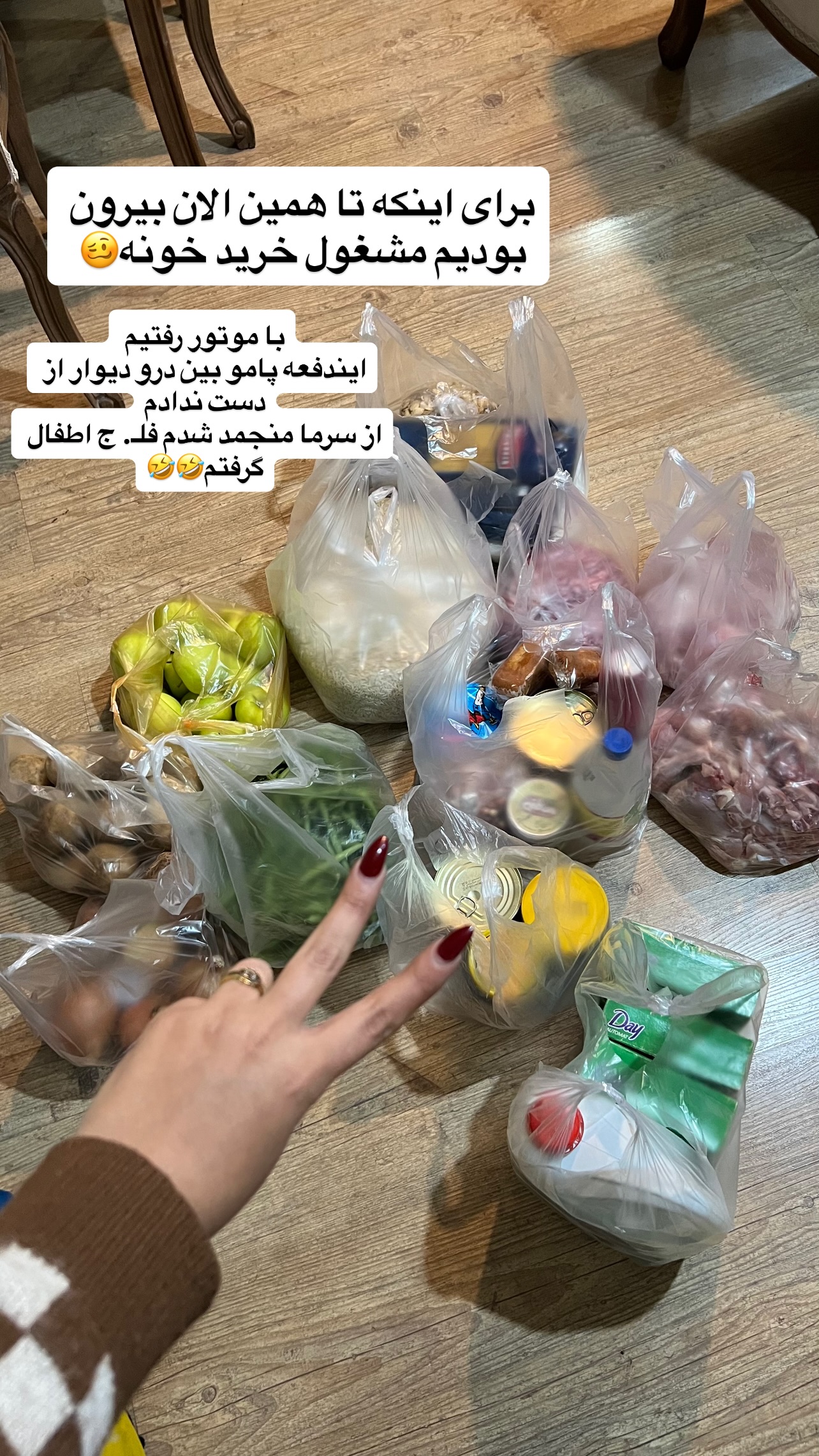  جدید ترین استوری اینستاگرام مهرسا سامی