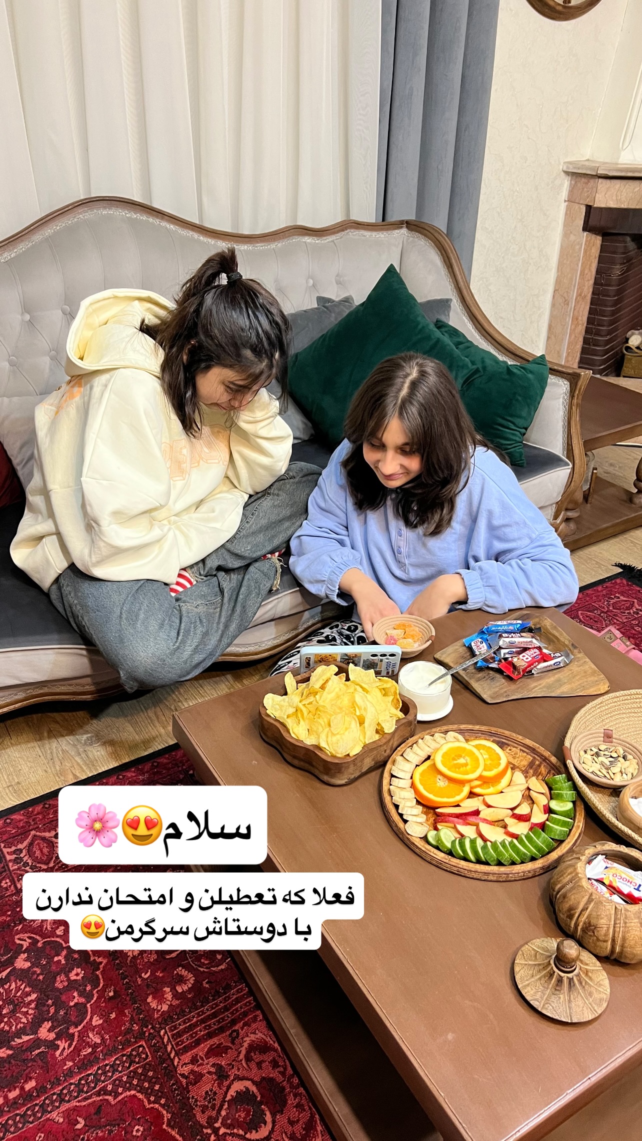  جدید ترین استوری اینستاگرام مهرسا سامی