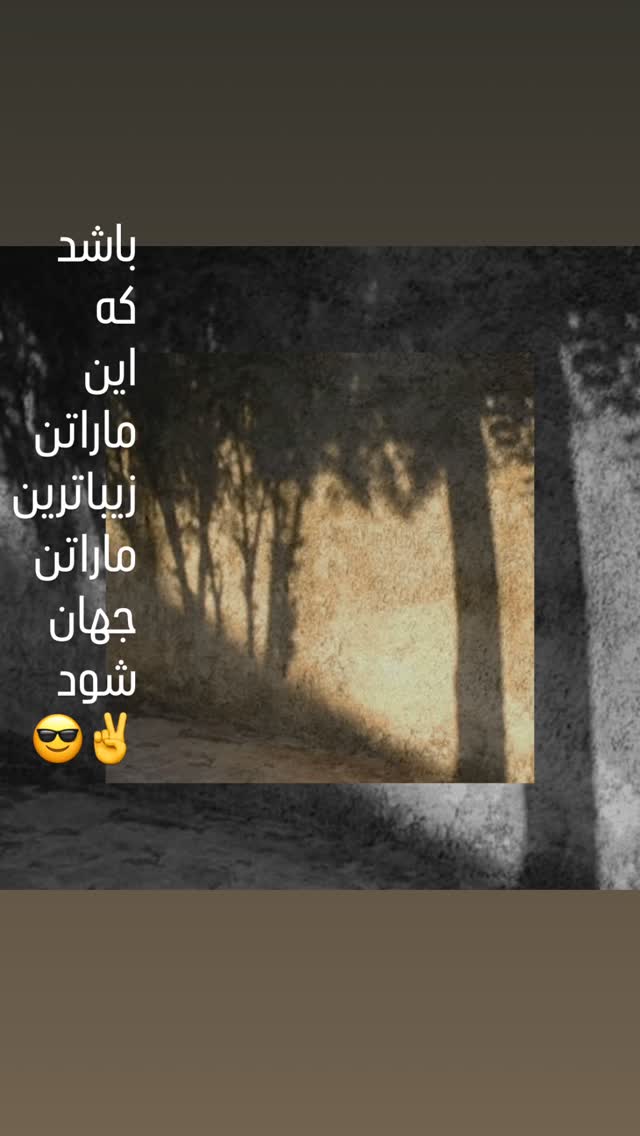  جدید ترین استوری اینستاگرام مهرسا فلاحیان